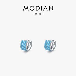 Оюу шигтгээтэй мөнгөн ээмэг