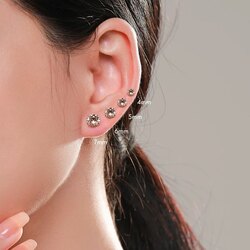 Шигтгэдэг мөнгөн ээмэг