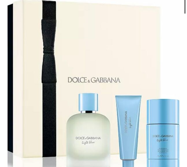 Dolce gabbana light blue set edt