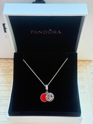 Pandora зүүлт чарм хос 925 мөнгө