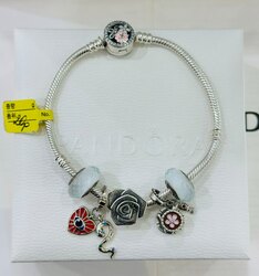 Мөнгөн пандора бугуйвч