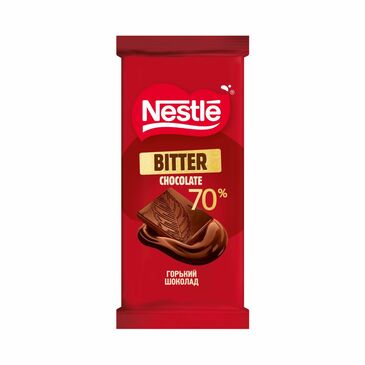 NESTLE гашуун шоколад, 70% какао агууламжтай, 75г