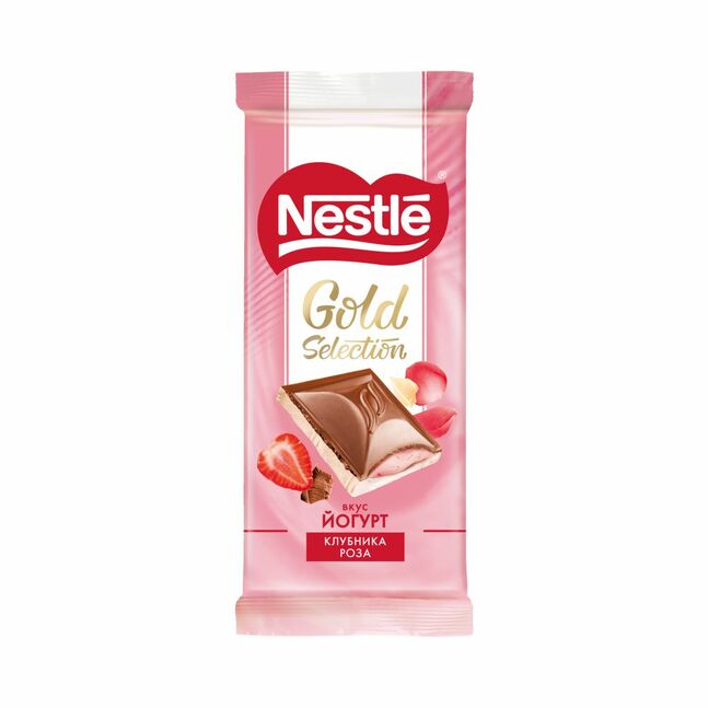 NESTLE Gold Selection гүзээлзгэнэтэй шоколад, 75г