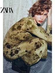 Zara printed dress size s