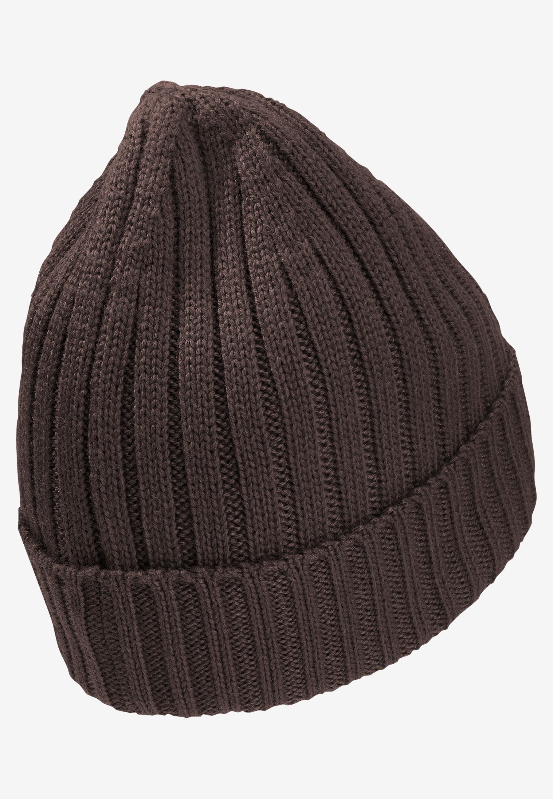 RIB KNIT BEANIE