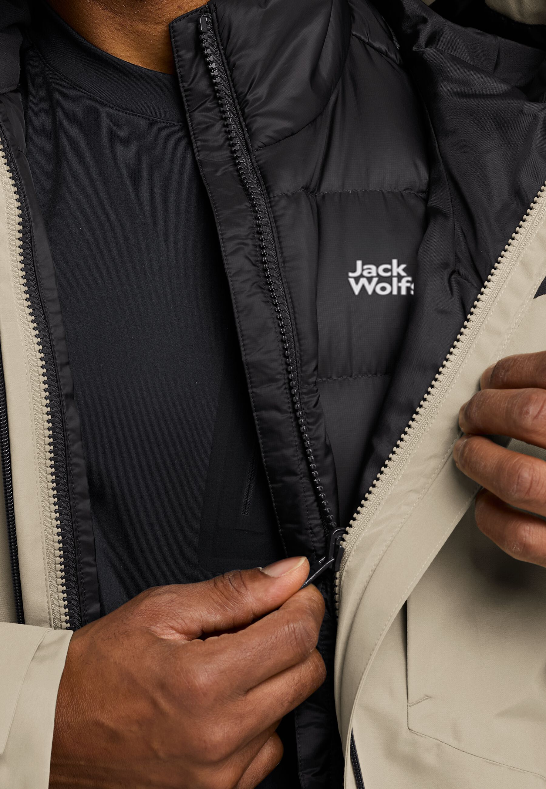 ICECAPE 3IN1 DOWN JKT M RDS