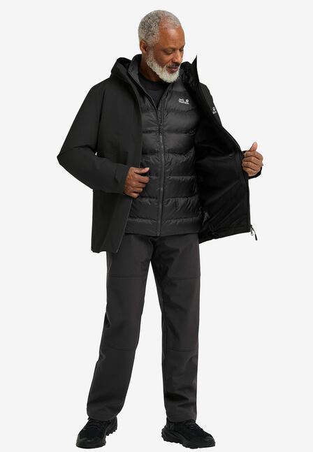 ICECAPE 3IN1 DOWN JKT M RDS