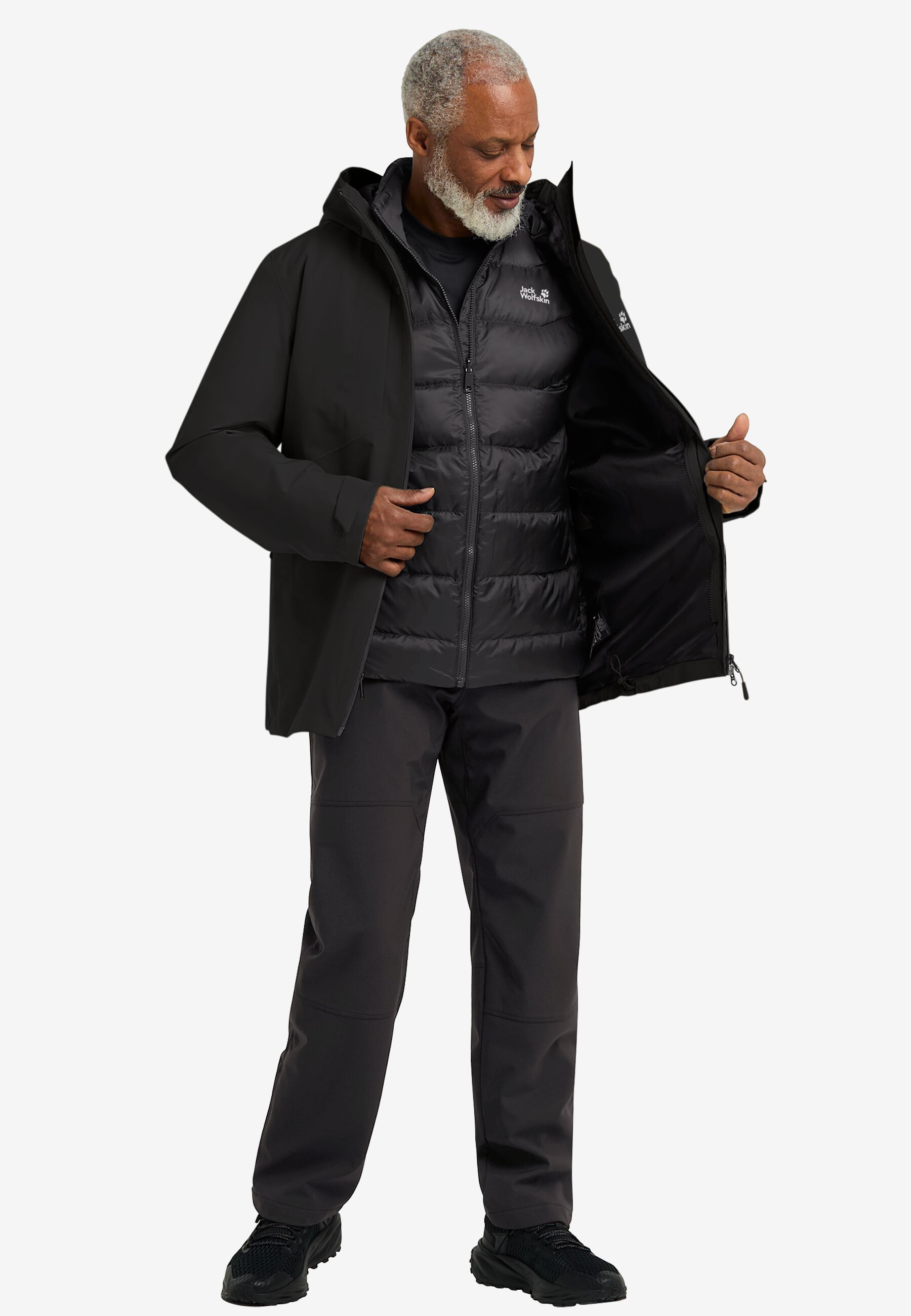 ICECAPE 3IN1 DOWN JKT M RDS