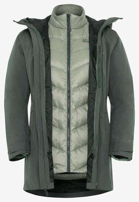 ICECAPE 3IN1 DOWN JKT W RDS