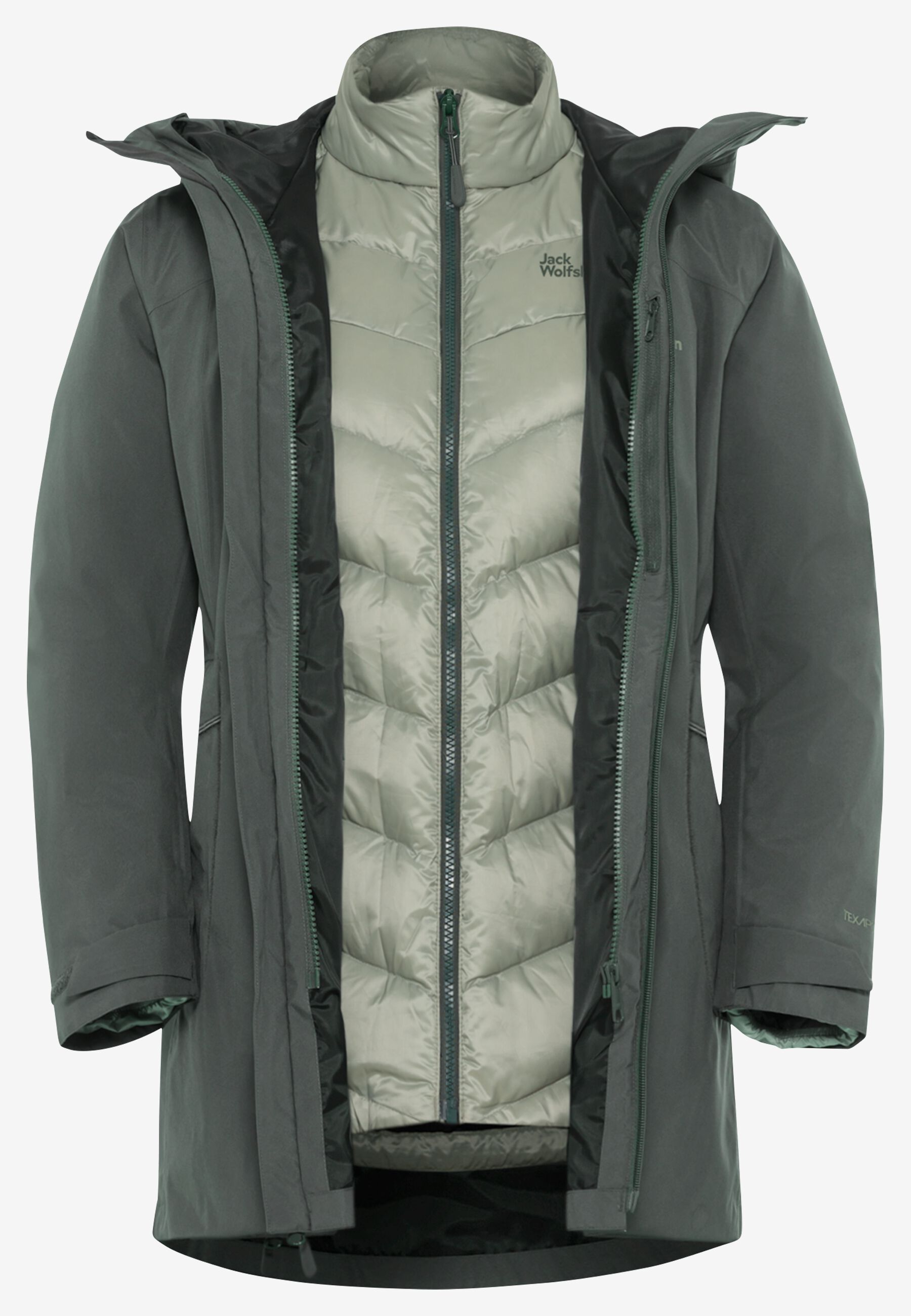 ICECAPE 3IN1 DOWN JKT W RDS