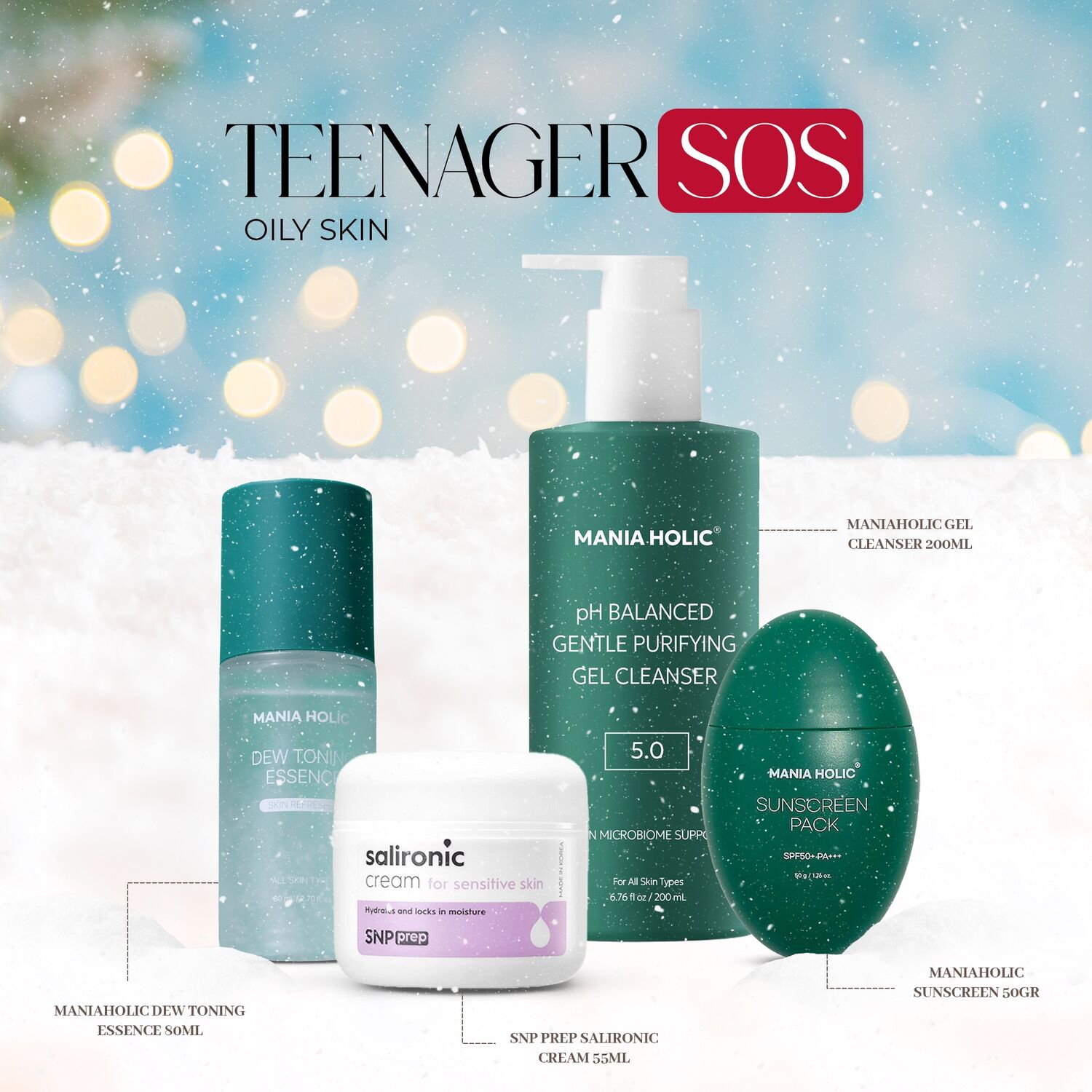 'TEENAGER' SOS - OILY SKIN