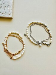 Сувдтай мөнгөн гинж