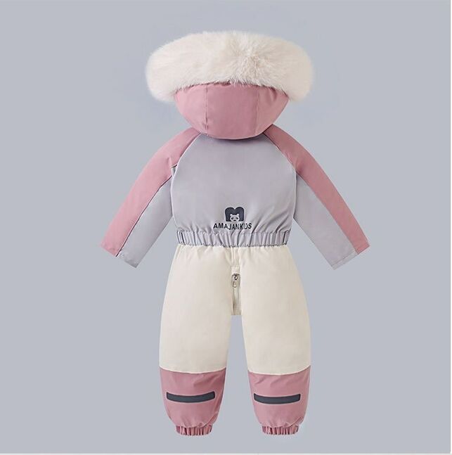 Хүүхдийг өвлийн зузаан комбинзон