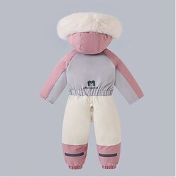 Хүүхдийг өвлийн зузаан комбинзон