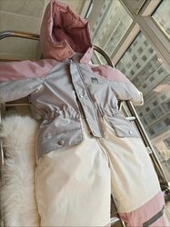 Хүүхдийг өвлийн зузаан комбинзон