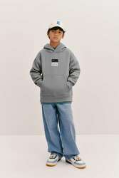 Zara- label varsity hoodie