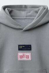 Zara- label varsity hoodie