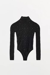 Seamless lace bodysuit 