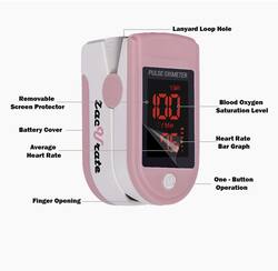 Пульсоксиметр /том хүн/ хар