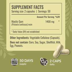 Herbamama mastic gum 1400 мг кап