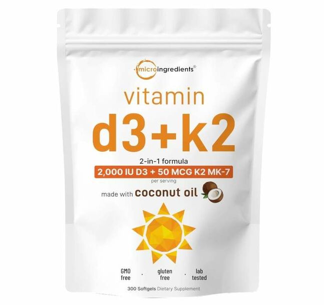 Microingredients 2000iu d3 + k2