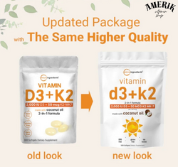 Microingredients 2000iu d3 + k2