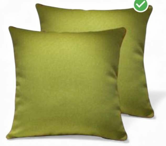 Эмжээртэй бор ногоон дэр