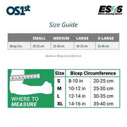 Es6 | elbow bracing sleeve black