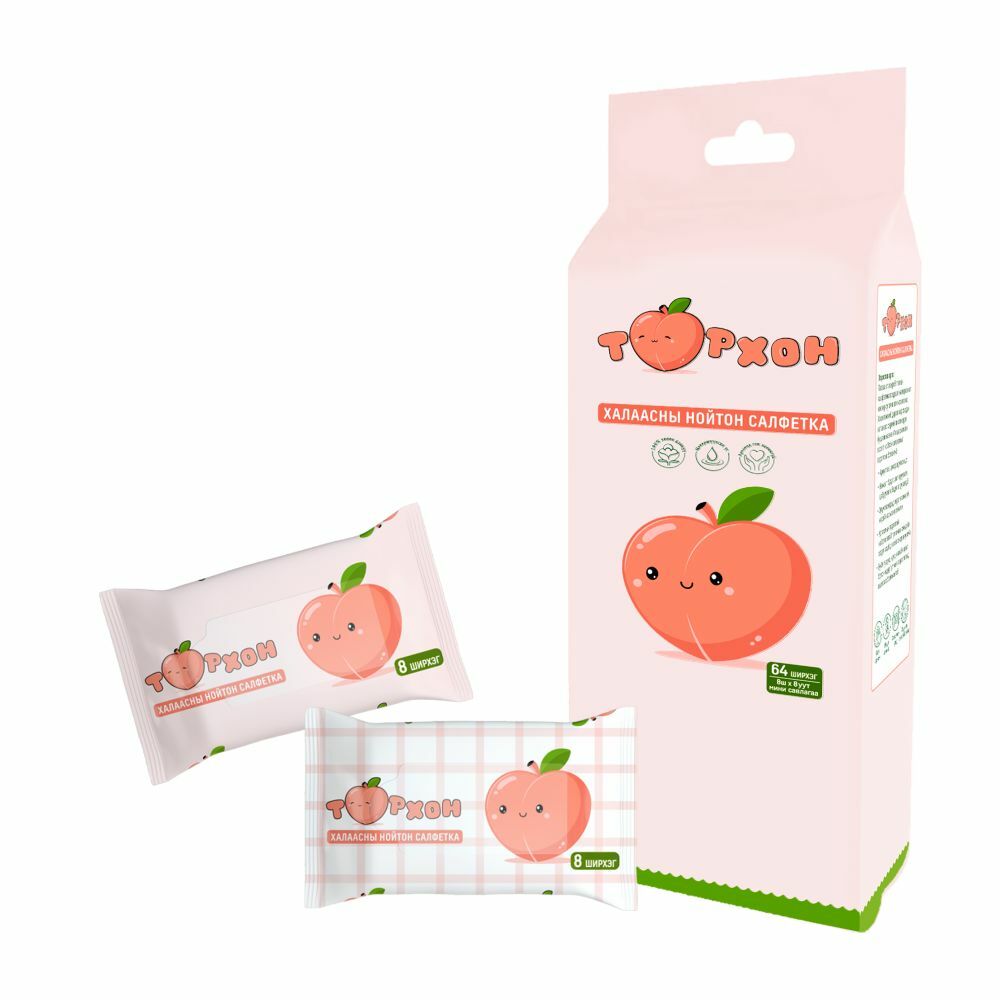 Тоорхон 8ш мини нойтон салфетка 