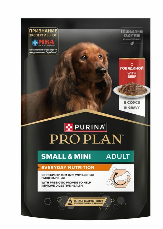 PRO PLAN, хоол боловсруулах эрхтэн эмзэг, нас бие гүйцсэн нохойны нойтон хоол, хулд загастай, 85г