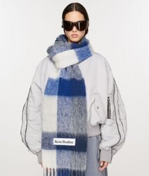 Acne studios mohair scarf