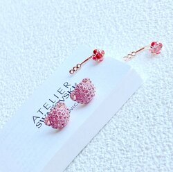 Swarovski teddy ээмэг