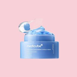 Hyaluronic capsule cream