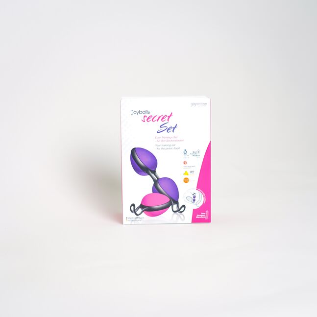 Joyballs secret set magnet-black+purple-black