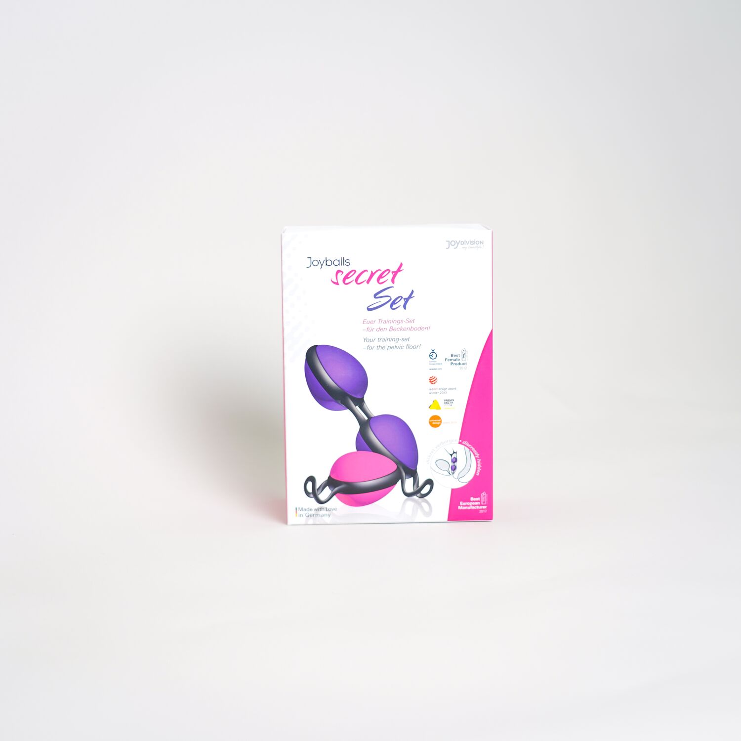 Joyballs secret set magnet-black+purple-black