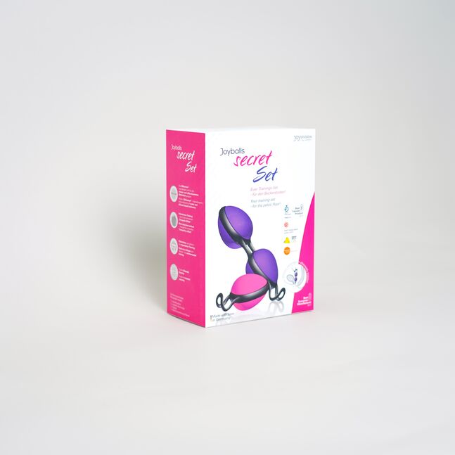 Joyballs secret set magnet-black+purple-black