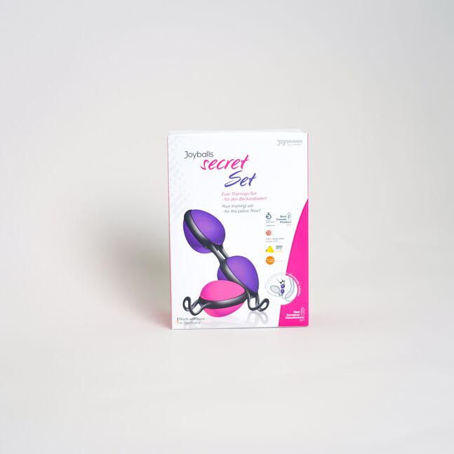 Joyballs secret set magnet-black+purple-black