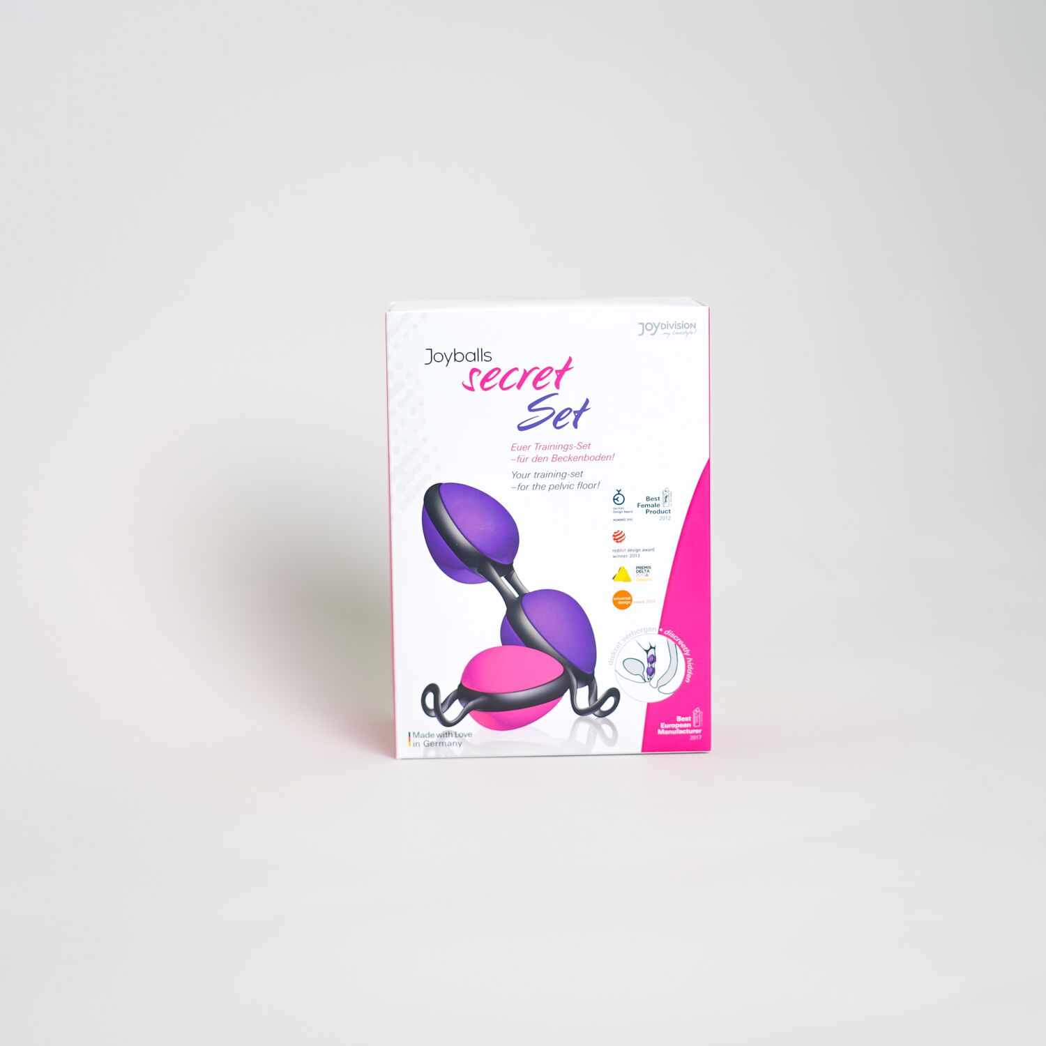 Joyballs secret set magnet-black+purple-black