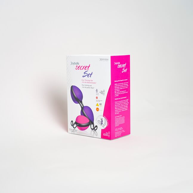 Joyballs secret set magnet-black+purple-black