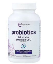 Micro ingredients probiotics 120