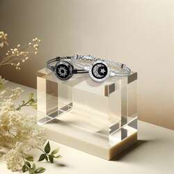 Totwoo - silver & black