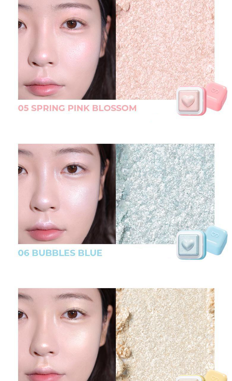 COLORGRAM MILK BLING HEARTLIGHTER 08 ALL LIGHT PINK