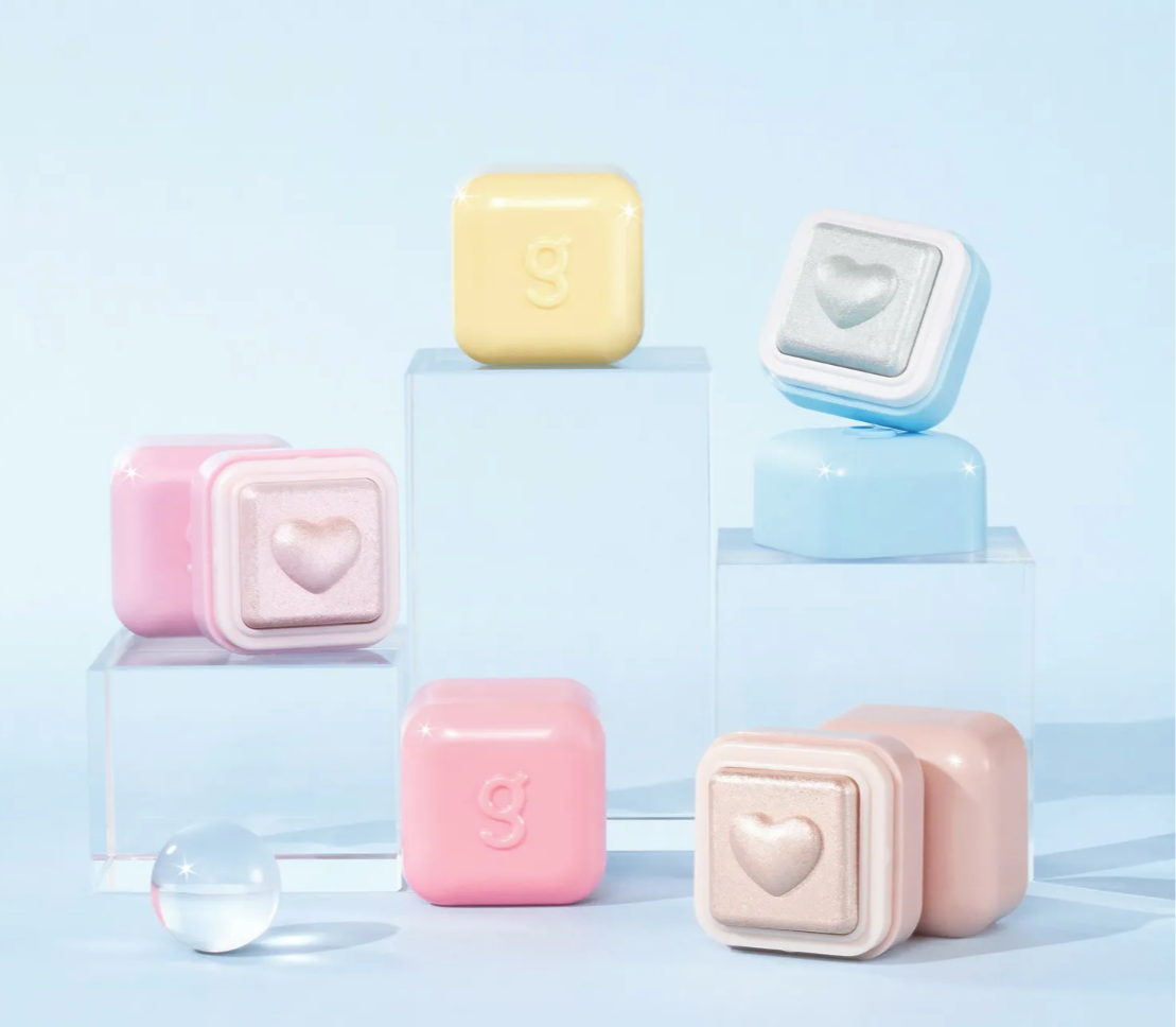 COLORGRAM MILK BLING HEARTLIGHTER 02 PINK HEART