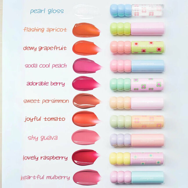 COLORGRAM FRUITY GLASS TINT 07 SHY GUAVA