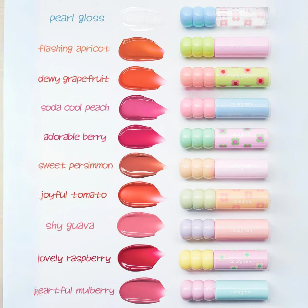 COLORGRAM FRUITY GLASS TINT 07 SHY GUAVA