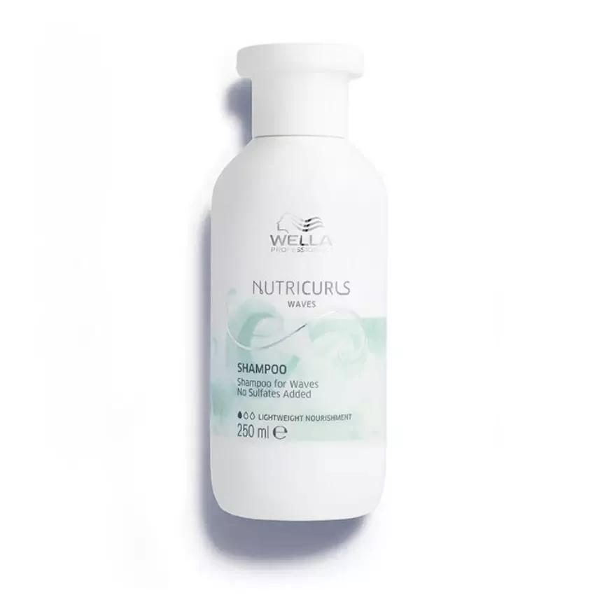 WELLA NUTRICURLS WAVE SHAMPOO 250 ML