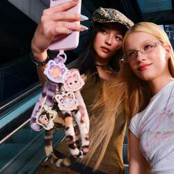 Wild but cutie phone charm