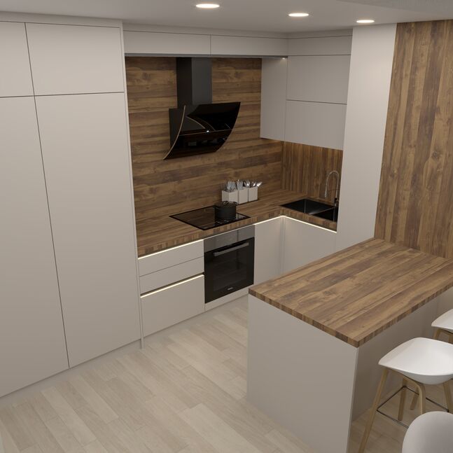 H2033 ST10 Dark Hunton Oak