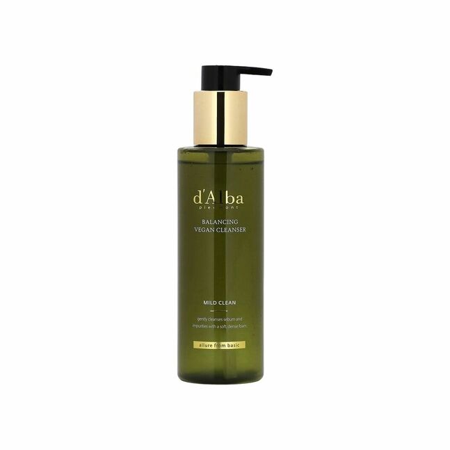 d'Alba Mild Skin Balancing Vegan Cleanser 200ml