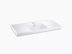 Reach™ Vanity lavatory with single faucet hole | 18571T-1-0